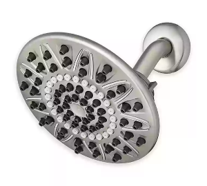 Waterpik® Fixed Mount 7-Spray Showerhead in Brushed Nickel