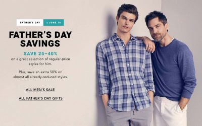 Bloomingdale’s Father’s Day: One-Stop Shop For Pop UP TO 40% OFF
