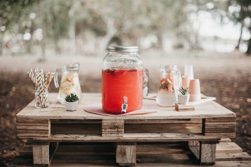 Fruit Punch During a Picnic