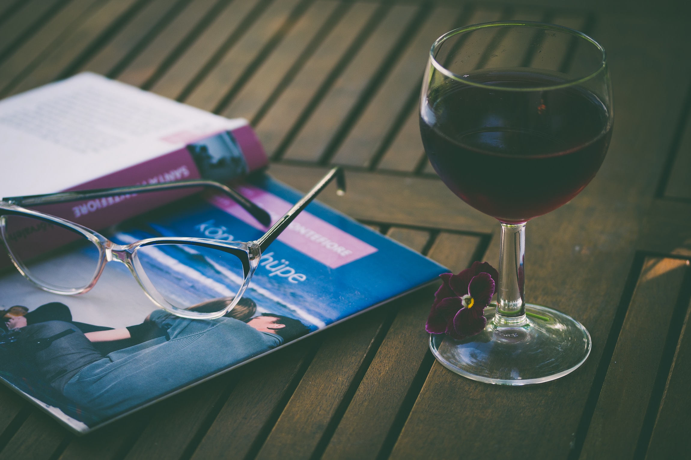 Glass And A Book 