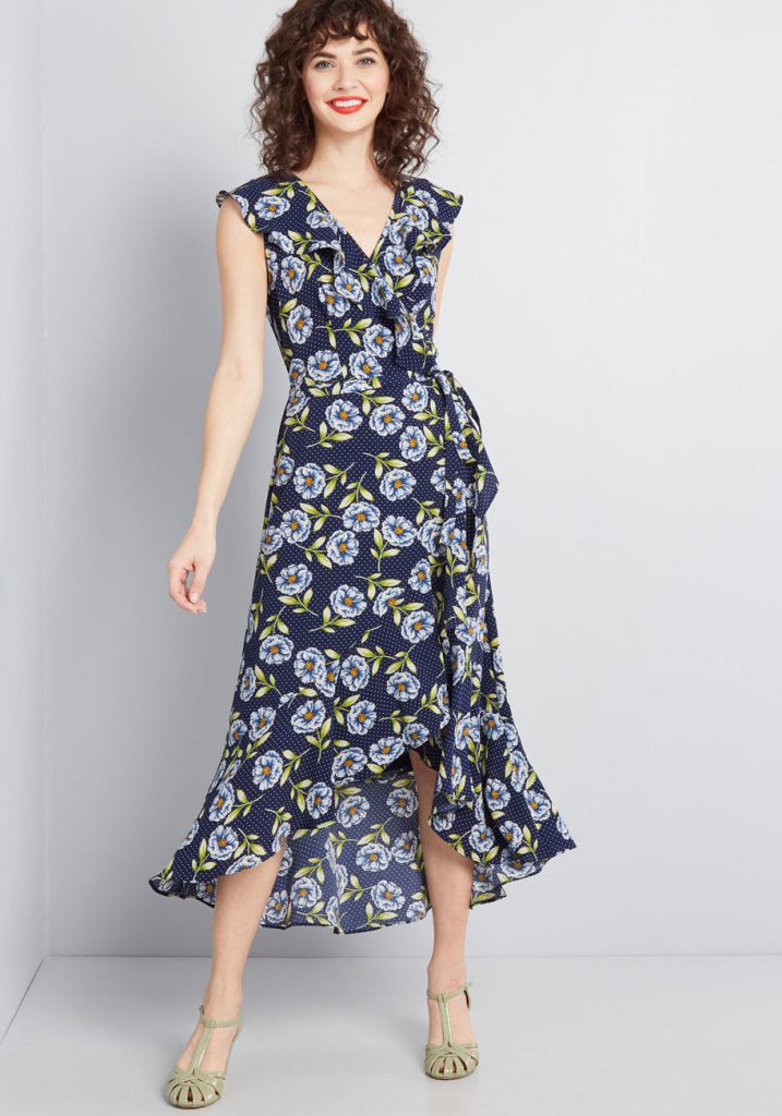 Modcloth Black Friday In July - Embody The Occasion Wrap Dress